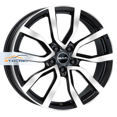 Диск MAK 9,5x21/5x112 ET25 D66,45 Midlands Black mirror