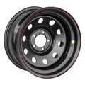 Диск Off-Road Wheels 8x18/5x127 ET30 D75 Jeep черный (треугольник мелкий)