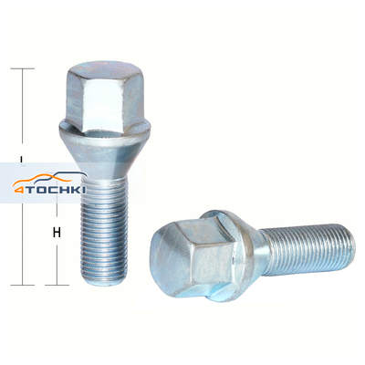 Болт M14x1,5 (53/ 28) hex17 конус цинк S-966