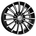 Диск K&K 7x17/5x112 ET38 D66,6 Акцент (КС562) Алмаз черный