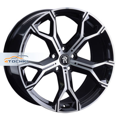 Диск Replay 9,5x21/5x120 ET49 D72,6 LR75 BKF (пш, LR002)