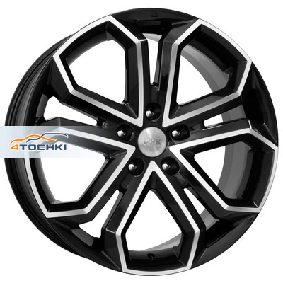 Диск K&K 8,5x19/5x114,3 ET35 D67,1 Пандора (КС466) Алмаз черный