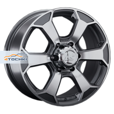 Диск LS 7,5x18/6x139,7 ET25 D106,1 187 GMF (конус, Колпак+лого)