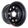 Диск Off-Road Wheels 7x16/5x139,7 ET-3 D110 УАЗ черный