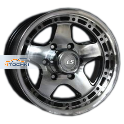 Диск LS 8x15/6x139,7 ET-10 D106,1 870 BKF (Колпак+лого)