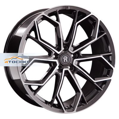 Диск Replay 9,5x22/5x120 ET49 D72,6 LR92 BKF (конус, LR002)