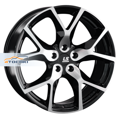 Диск LS FlowForming 8,5x20/5x112 ET30 D66,6 RC12 BKF (конус)