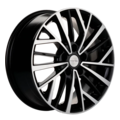 Диск Khomen Wheels 7x17/5x114,3 ET45 D66,1 KHW1717 (Teana/X-trail) Black-FP