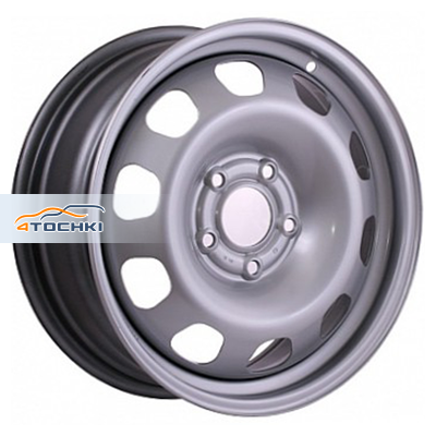 Диск ТЗСК 6,5x16/5x114,3 ET50 D66,1 Renault Duster серебро