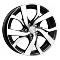 Диск K&K 6x15/5x112 ET47 D57,1 Палермо-оригинал (КС668) Алмаз черный