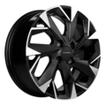 Диск Khomen Wheels 6x15/4x100 ET45 D56,6 KHW1508 (Nexia) Black-FP