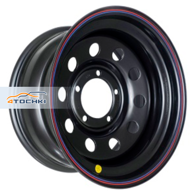 Диск Off-Road Wheels 7x16/5x139,7 ET15 D110 УАЗ черный