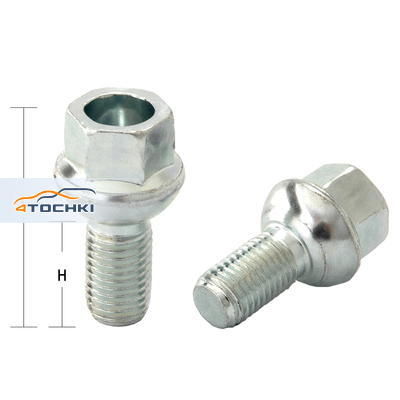 Болт M12x1,5 (40/ 21) hex17 сфера цинк (ИТАЛИЯ) LS17A21F BC