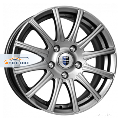 Диск K&K 5x13/4x98 ET38 D58,5 Сиеста (КС477) Дарк платинум