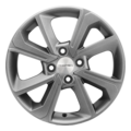 Диск Khomen Wheels 6x15/4x100 ET40 D60,1 KHW1501 (Logan/Sandero/Xray) G-Silver