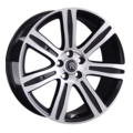 Диск Replay 9,5x21/5x120 ET49 D72,6 LR60 BKF (пш, LR002)