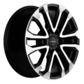 Диск Khomen Wheels 7,5x18/6x139,7 ET30 D106,1 KHW1805 (Fortuner/Hilux) Black-FP