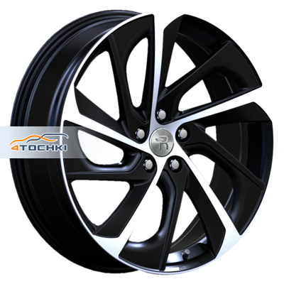 Диск Replay 8x20/5x114,3 ET30 D60,1 LX104 BKF (конус, C570)