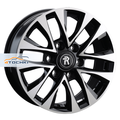 Диск Replay 7,5x17/6x139,7 ET38 D67,1 MI141 BK (пш, C570)