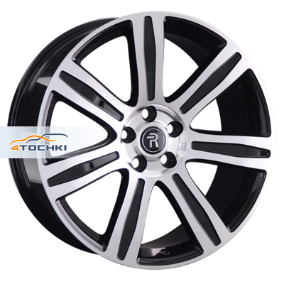 Диск Replay 9,5x21/5x120 ET49 D72,6 LR60 BKF (пш, LR002)