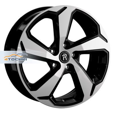 Диск Replay 7x18/5x114,3 ET48 D56,1 SB55 BKFP (конус, SB001)