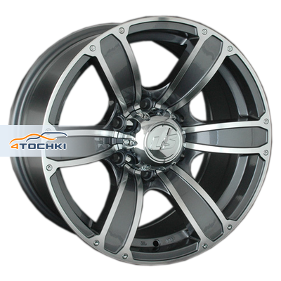 Диск LS 8x17/6x139,7 ET10 D110,5 766 GMF (конус, Колпак+лого)