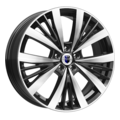 Диск K&K 7,5x19/5x114,3 ET40 D60,1 Марвел-оригинал (КС881) Алмаз черный SK