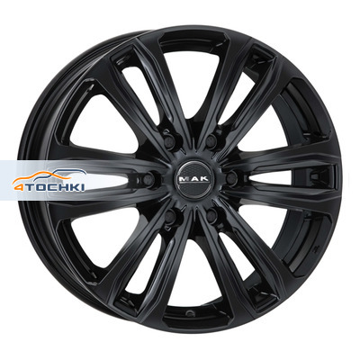 Диск MAK 7,5x17/6x139,7 ET25 D106,2 Safari 6 Gloss Black