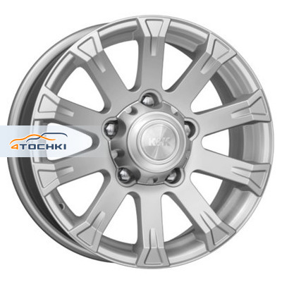 Диск K&K 7x16/5x139,7 ET35 D95,3 Байкал (КС601) Сильвер