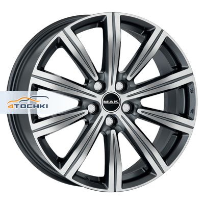 Диск MAK 8x19/5x108 ET45 D63,4 Birmingham Gunmetal Mirror Face