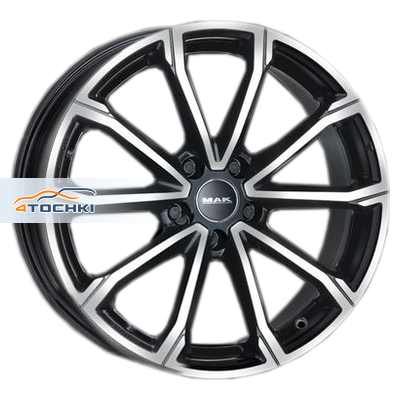 Диск MAK 6,5x16/5x112 ET43 D57,1 DaVinci Black mirror