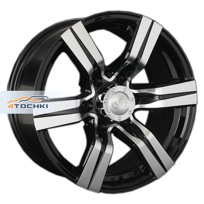 Диск LS 8x17/6x139,7 ET10 D106,1 767 BKF (конус, Колпак+лого)