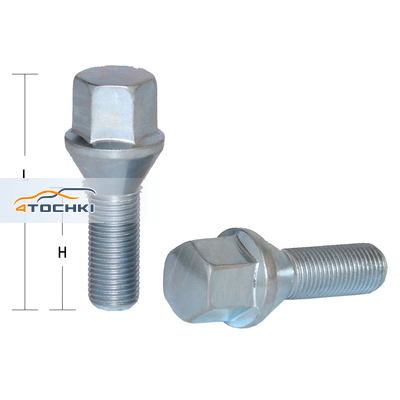 Болт M12x1,5 (52/ 28) hex17 конус цинк S-966-07