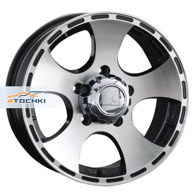Диск LS 7x16/5x139,7 ET5 D108,5 795 BKF (конус, Колпак+лого)