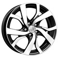 Диск K&K 6,5x16/5x105 ET38 D56,6 Палермо-оригинал (КС607) Алмаз черный