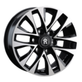Диск Replay 7,5x17/6x139,7 ET38 D67,1 MI141 BK (пш, C570)