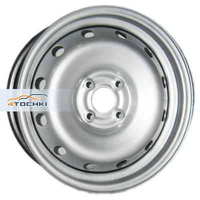 Диск ТЗСК 5,5x14/4x100 ET43 D60,1 Renault Logan серебро