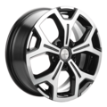 Диск Khomen Wheels 6,5x17/5x108 ET33 D60,1 KHW1710 (Chery tiggo 7pro) Black-FP