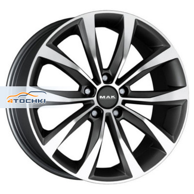 Диск MAK 7x17/5x112 ET40 D57,1 Wolf Gunmetal Mirror Face