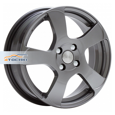 Диск Скад 6x16/4x100 ET52 D54,1 Акула графит