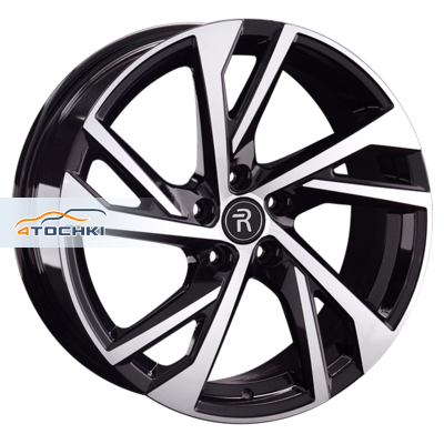 Диск Replay 8x18/5x114,3 ET30 D60,1 LX192 BKF (конус, C570)