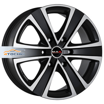 Диск MAK 7,5x18/5x118 ET60 D71,1 Stone 5 Black mirror