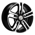 Диск Khomen Wheels 6,5x16/5x139,7 ET35 D98,5 KHW1602 (Niva 4x4 Bronto) Black-FP