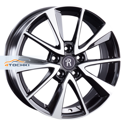 Диск Replay 8x18/5x114,3 ET30 D60,1 LX136 BKF (конус, C570)