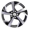 Диск Khomen Wheels 7x17/5x114,3 ET40 D66,1 KHW1712 (Qashqai) Black-FP
