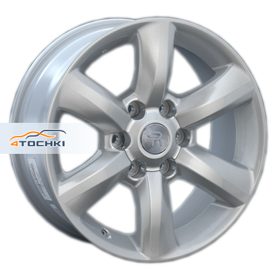 Диск Replay 7,5x18/6x139,7 ET38 D67,1 MI140 Sil (пш)