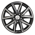 Диск Khomen Wheels 7x17/5x114,3 ET39 D60,1 KHW1706 (RAV4) Black-FP