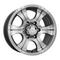 Диск K&K 8x16/6x139,7 ET20 D108,5 Байконур (КС465) Дарк платинум