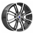 Диск K&K 7x17/5x112 ET40 D57,1 Эрфурт (КС898) Алмаз черный