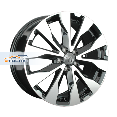 Диск Replay 7x18/5x100 ET48 D56,1 SB25 BKF (конус, SB001)